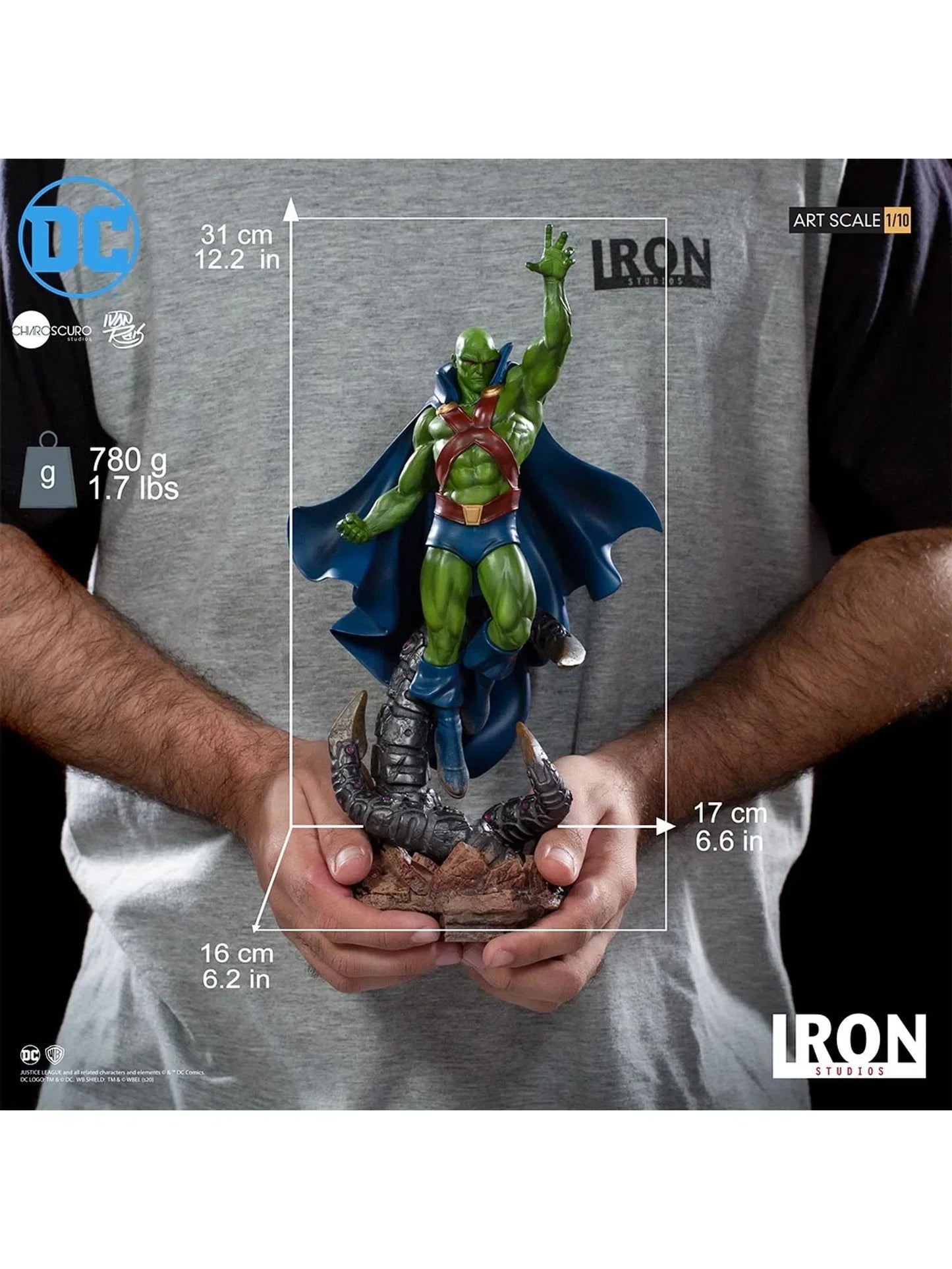 Martian Manhunter By Iron Studios