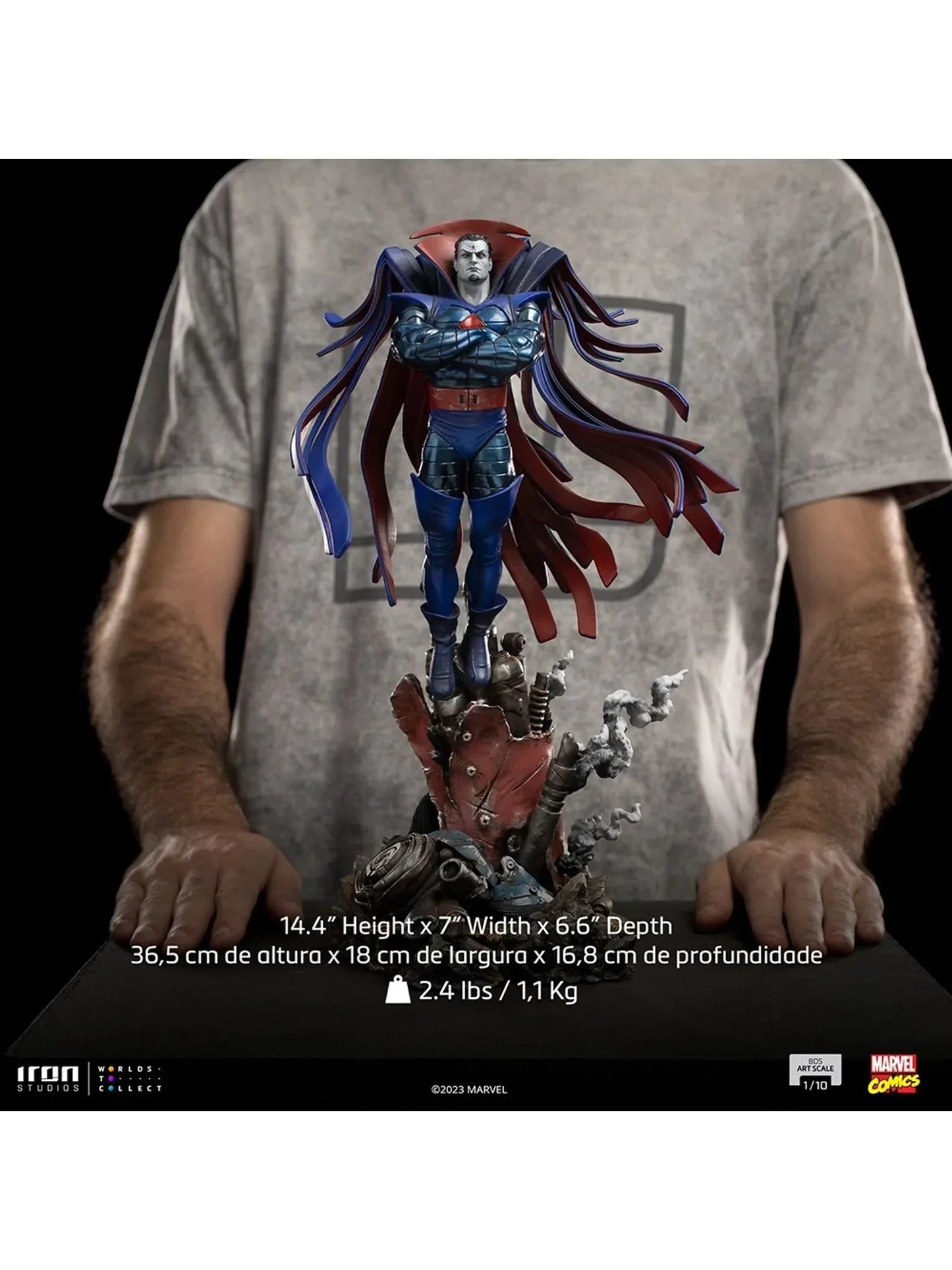 Mr. Sinister X-Men Art Scale 1/10 Statue By Iron Studios