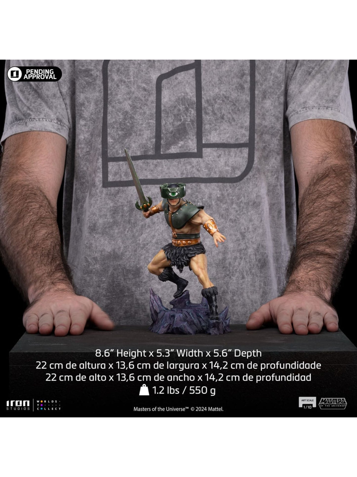 Triklops (Masters of the Universe) Statue By Iron Studios