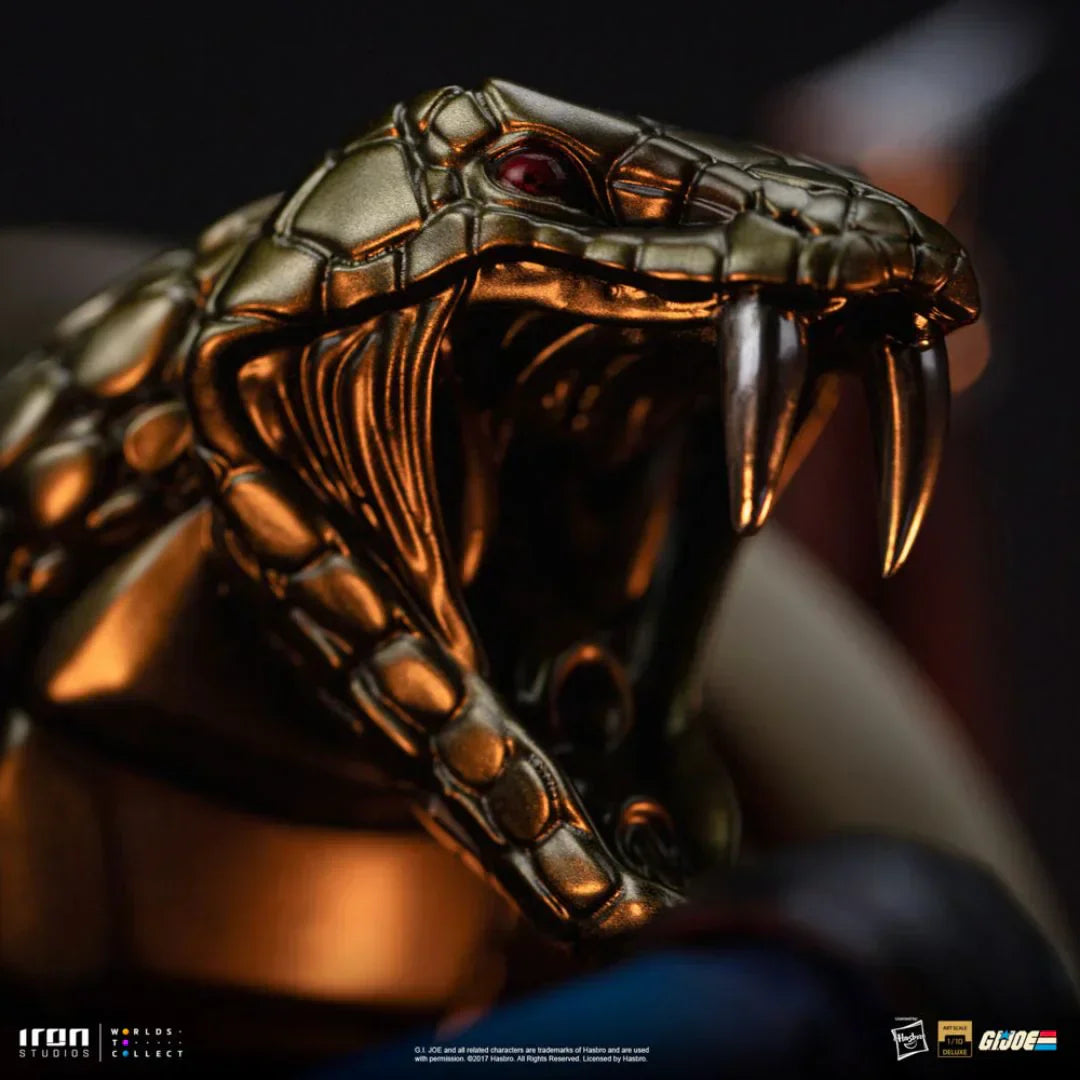 GIJOE Cobra Commander Statue By Iron Studios