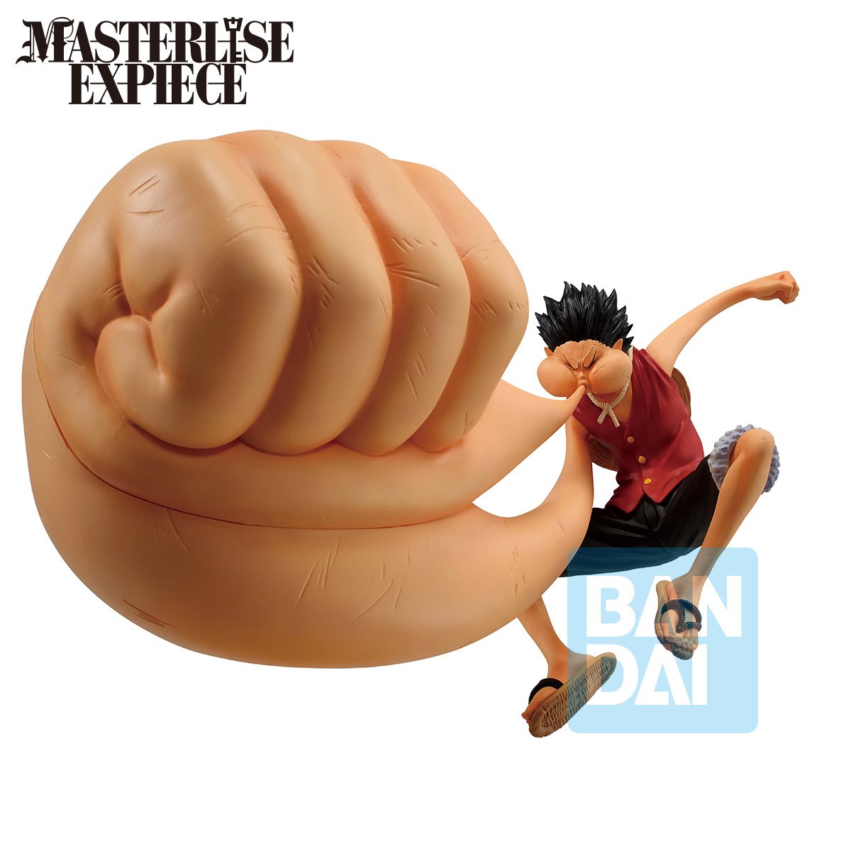 One Piece Monkey D. Luffy Gear 3 Road to King of the Pirates Masterlise Ichibansho Statue