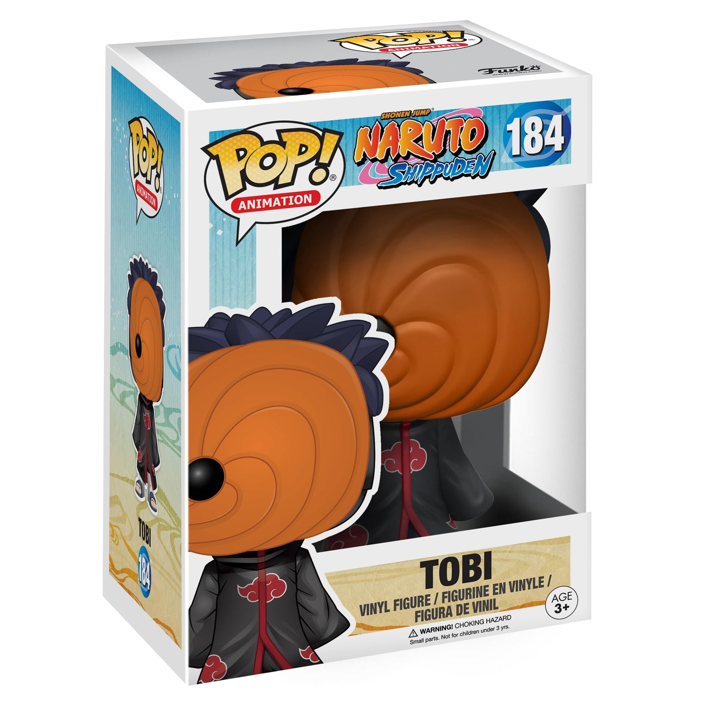 Naruto Tobi Vinyl Figure By Funko Pop!
