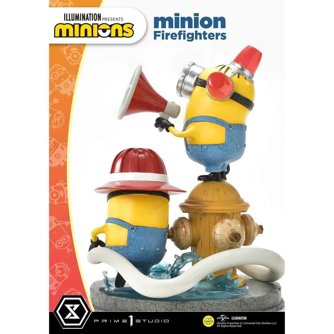 Minions Firefighters Diorama By Prime 1 Studio