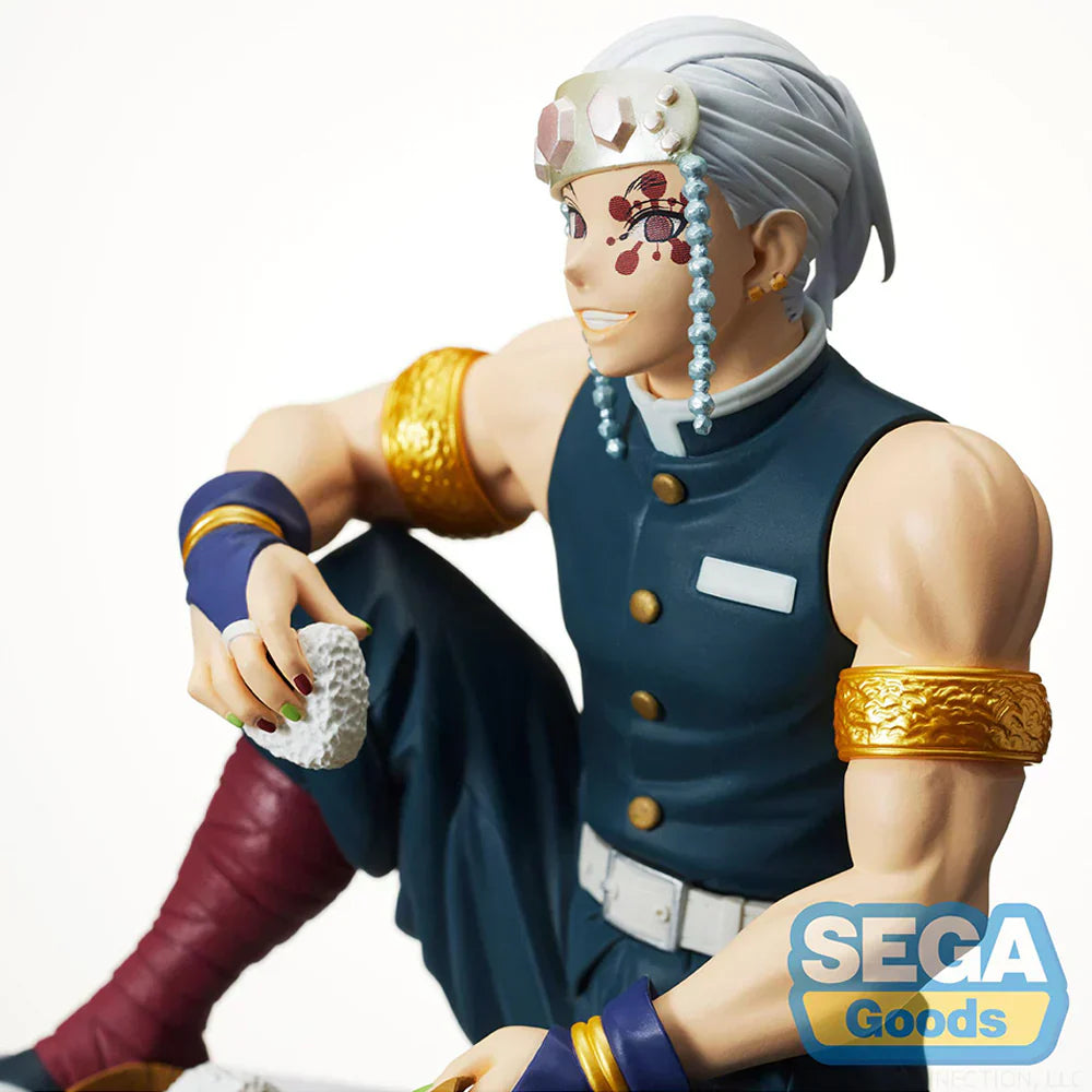Demon Slayer: Kimetsu no Yaiba Tengen Uzui PM Perching Figure By SEGA