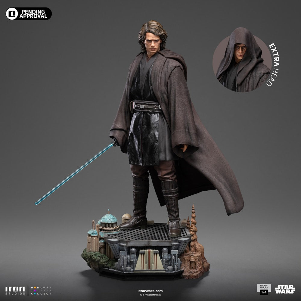 Star Wars - Anakin Skywalker Legacy Replica 1/4 Statue By Iron Studios