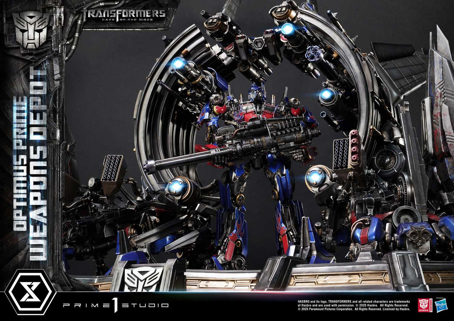 Transformers: DOTM Optimus Prime Weapons Depot (Bonus Version) by Prime 1 Studio