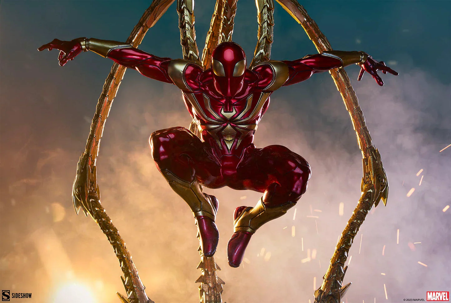 IRON SPIDER Premium Format Figure by Sideshow Collectibles