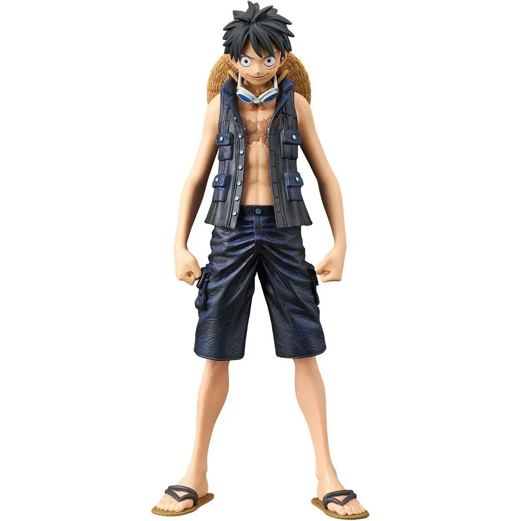 One Piece DXF The Grandline Men Monkey. D. Luffy By Banpresto