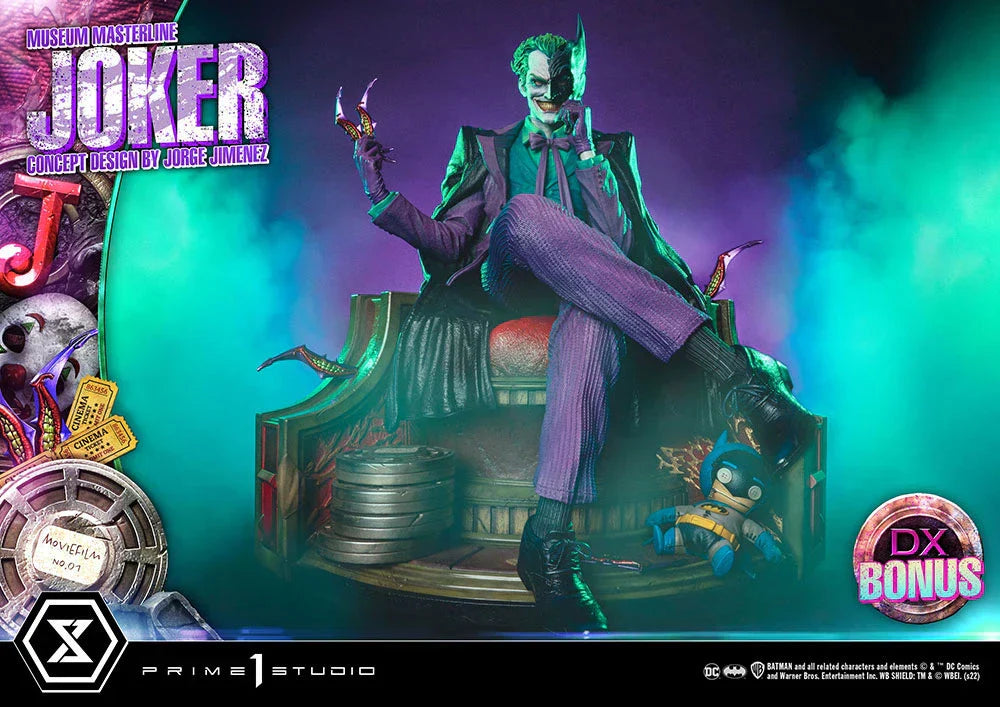 THE JOKER (DELUXE BONUS VERSION) 1:3 Scale Statue By Prime 1 Studio