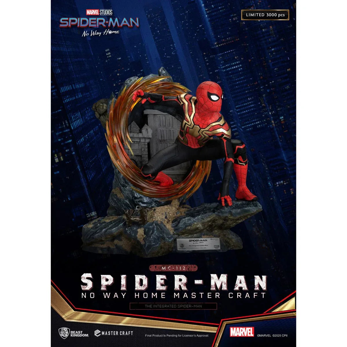 Spider-Man: No Way Home The Integrated Spider-Man MC-112 Master Craft Statue