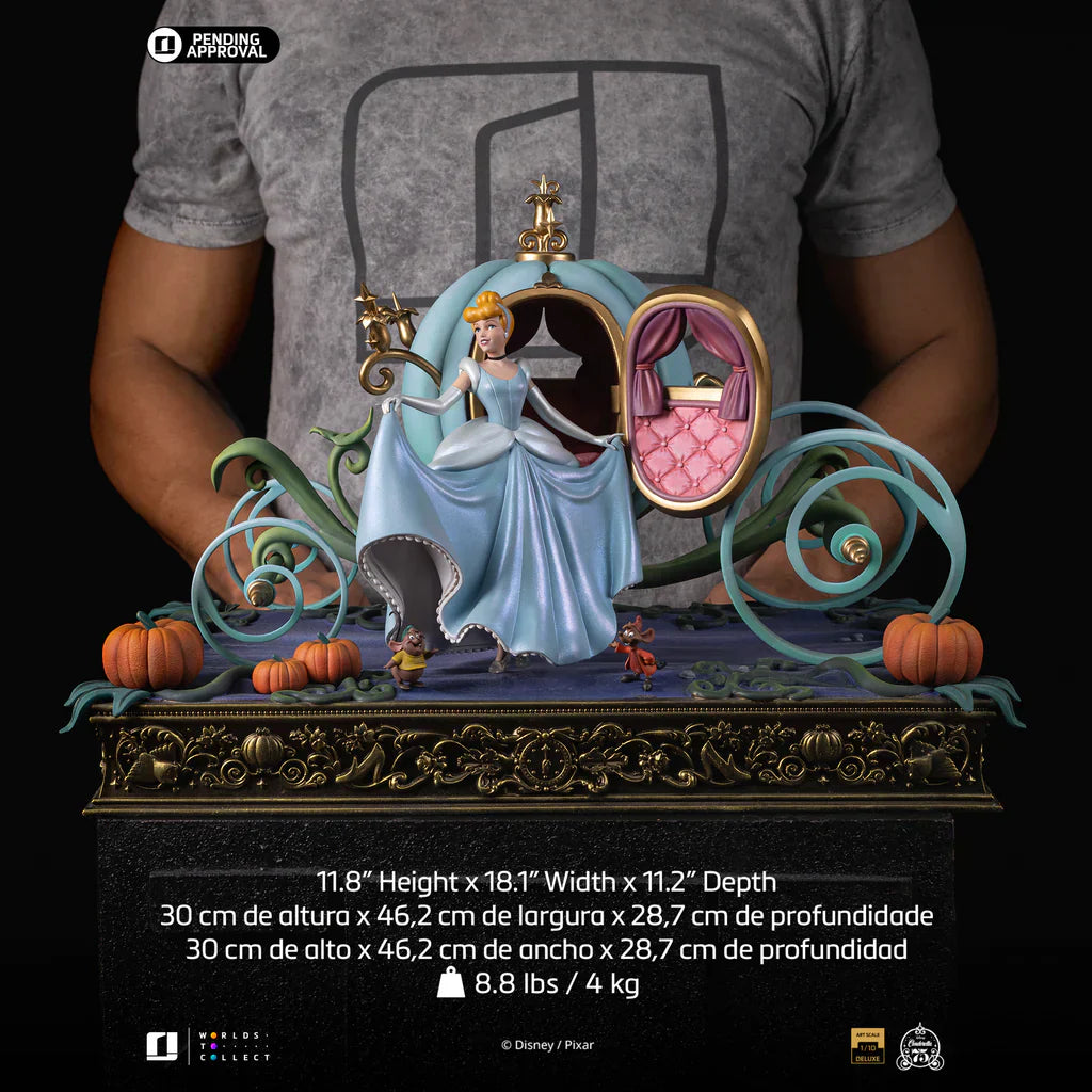 Cinderella Deluxe Statue by Iron Studios