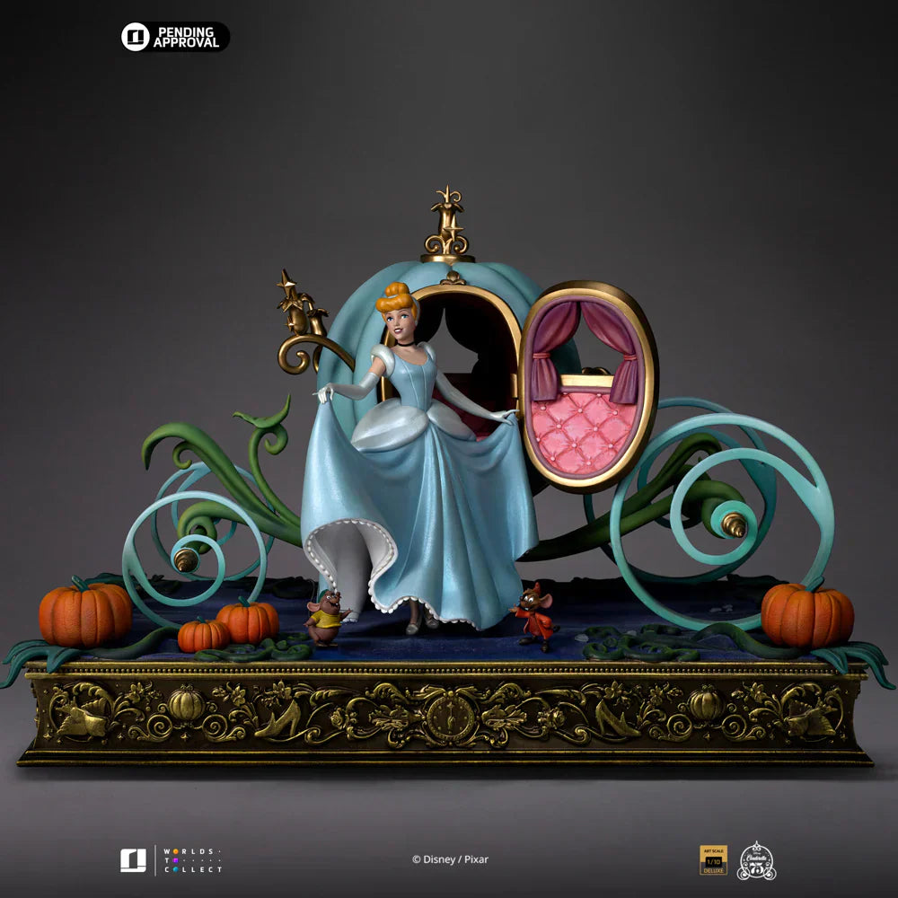 Cinderella Deluxe Statue by Iron Studios