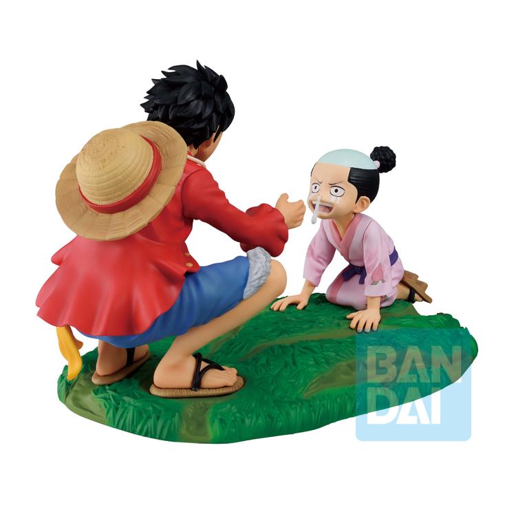 One Piece Ichibansho Revible Moment Monkey D. Luffy & Momonosuke (A New Dawn)