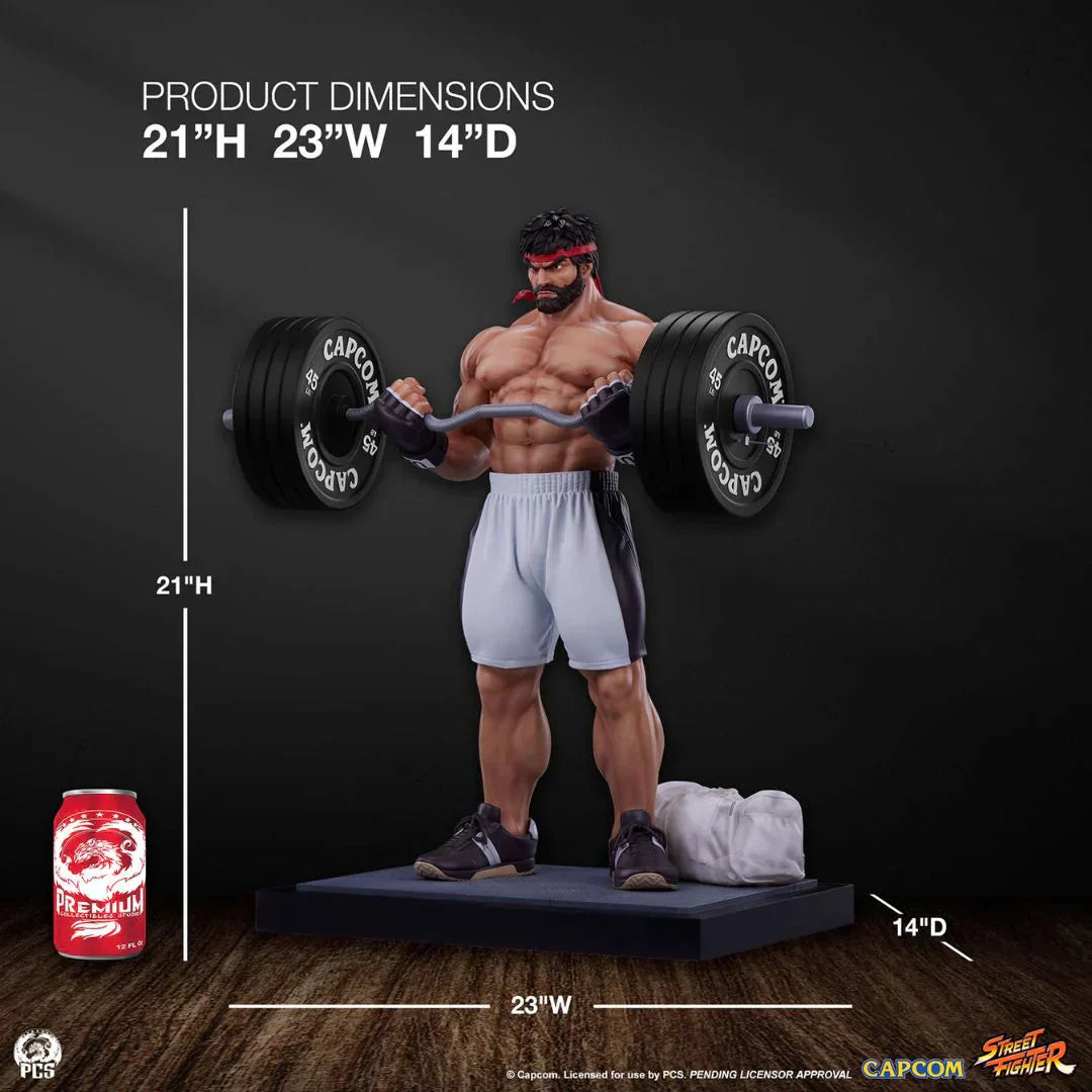 Ryu: Powerlifting (Battle Edition) Statue By Pcs Collectibles