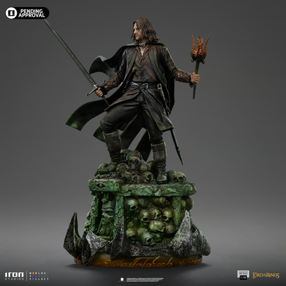 Aragorn Unleashed Statue by Iron Studios