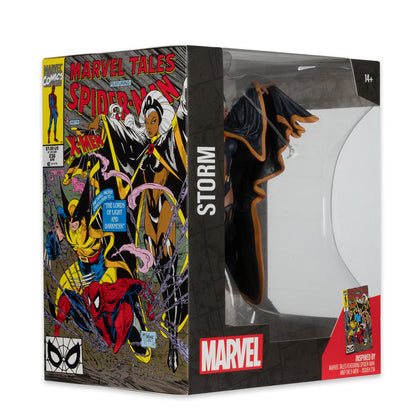 Storm (Marvel Tales Ft. Spider-Man and The X-Men) Collectible Figure w/Scene by McFarlane