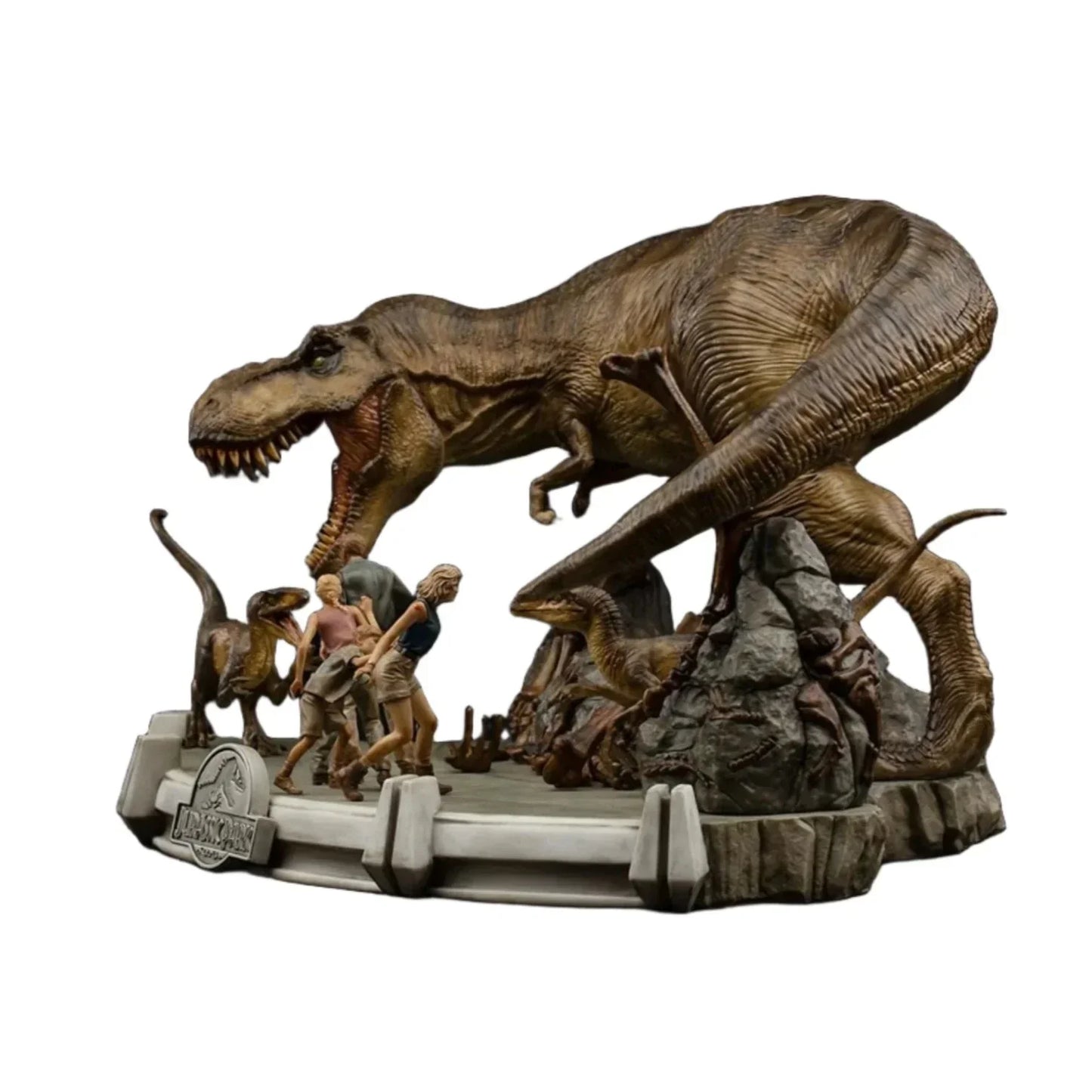 Jurassic Park - The Final Scene Diorama Demi Scale 1/20