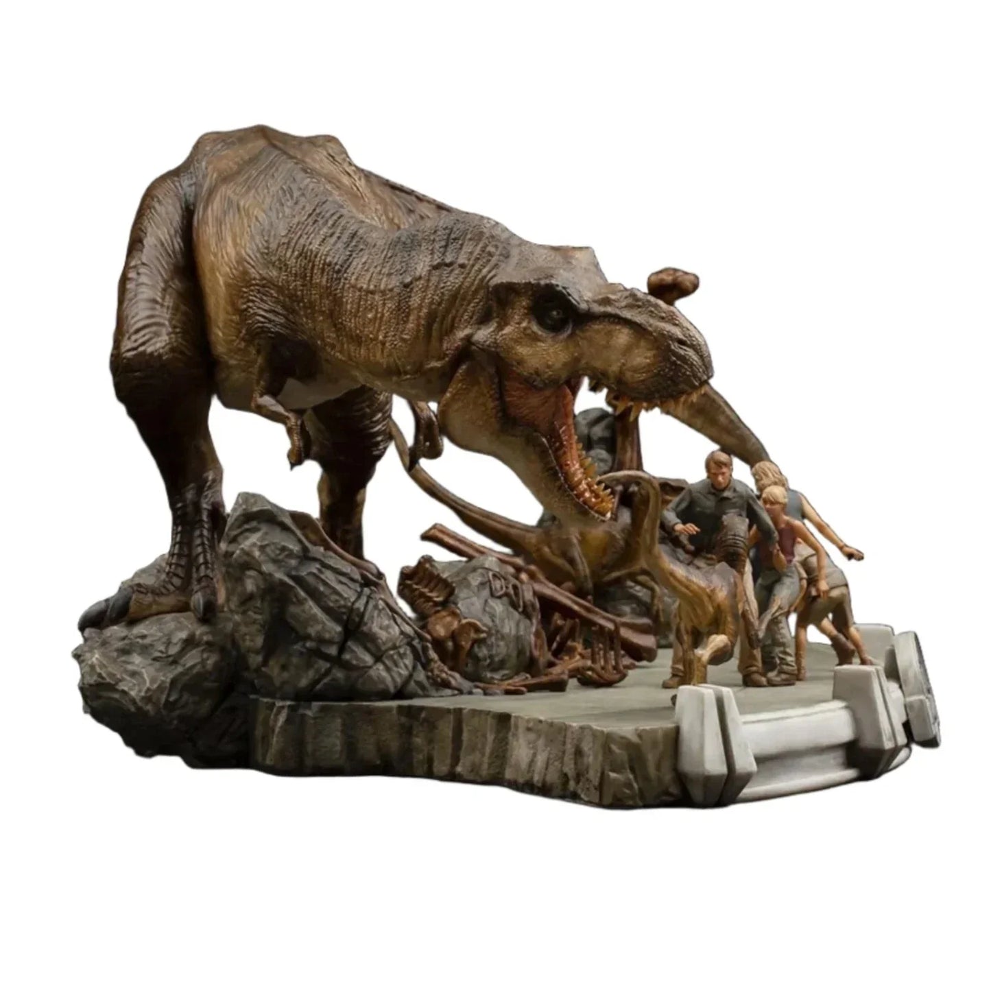 Jurassic Park - The Final Scene Diorama Demi Scale 1/20
