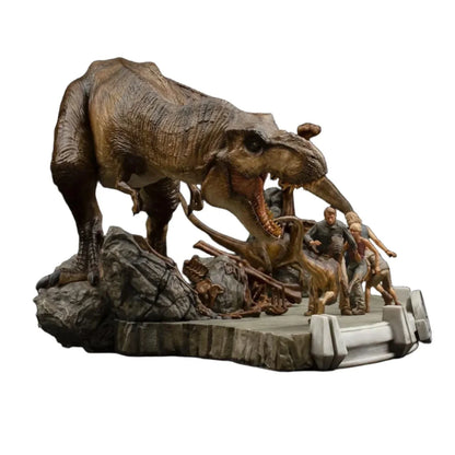 Jurassic Park - The Final Scene Diorama Demi Scale 1/20