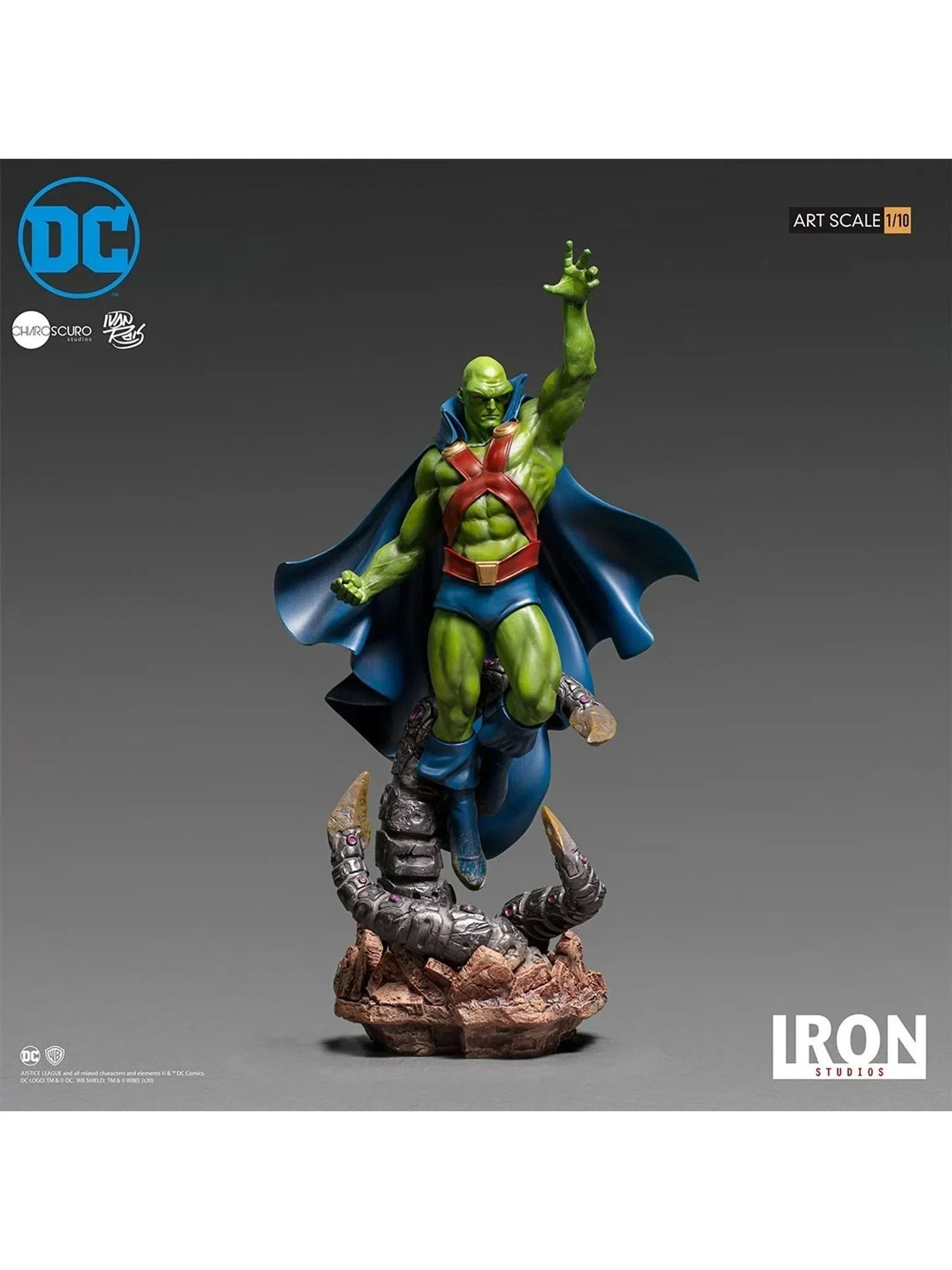 Martian Manhunter By Iron Studios