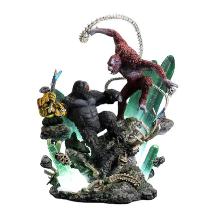 Godzilla X Kong The New Empire Kong Vs Skar King Statue By Prime1 Studios