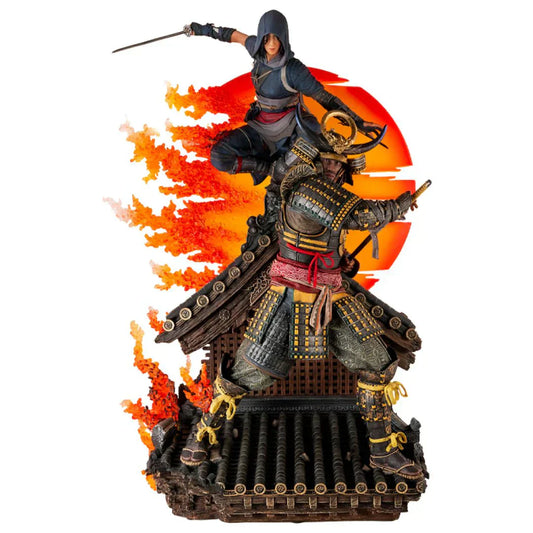 Assassin's Creed Animus Naoe & Yasuke Statue By Pure Arts