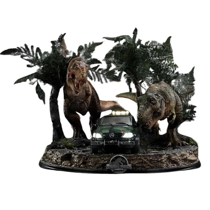 The Lost World: Jurassic Park (Film) T-Rex Cliff Attack By Prime1 Studio