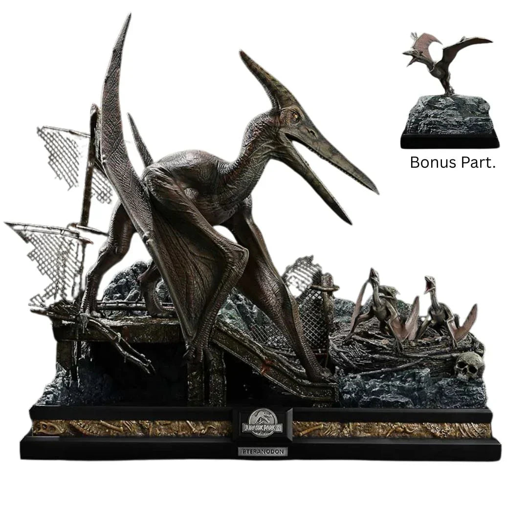 Jurassic Park III (Film) Pteranodon Bonus Version Statue By Prime1 Studios