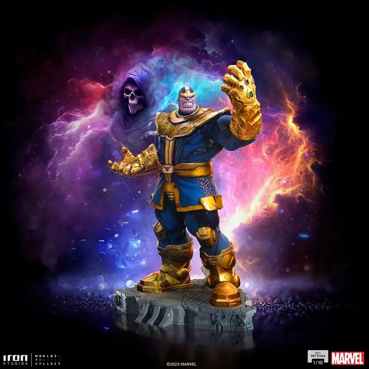 Thanos Infinity Gauntlet Diorama by Iron Studios