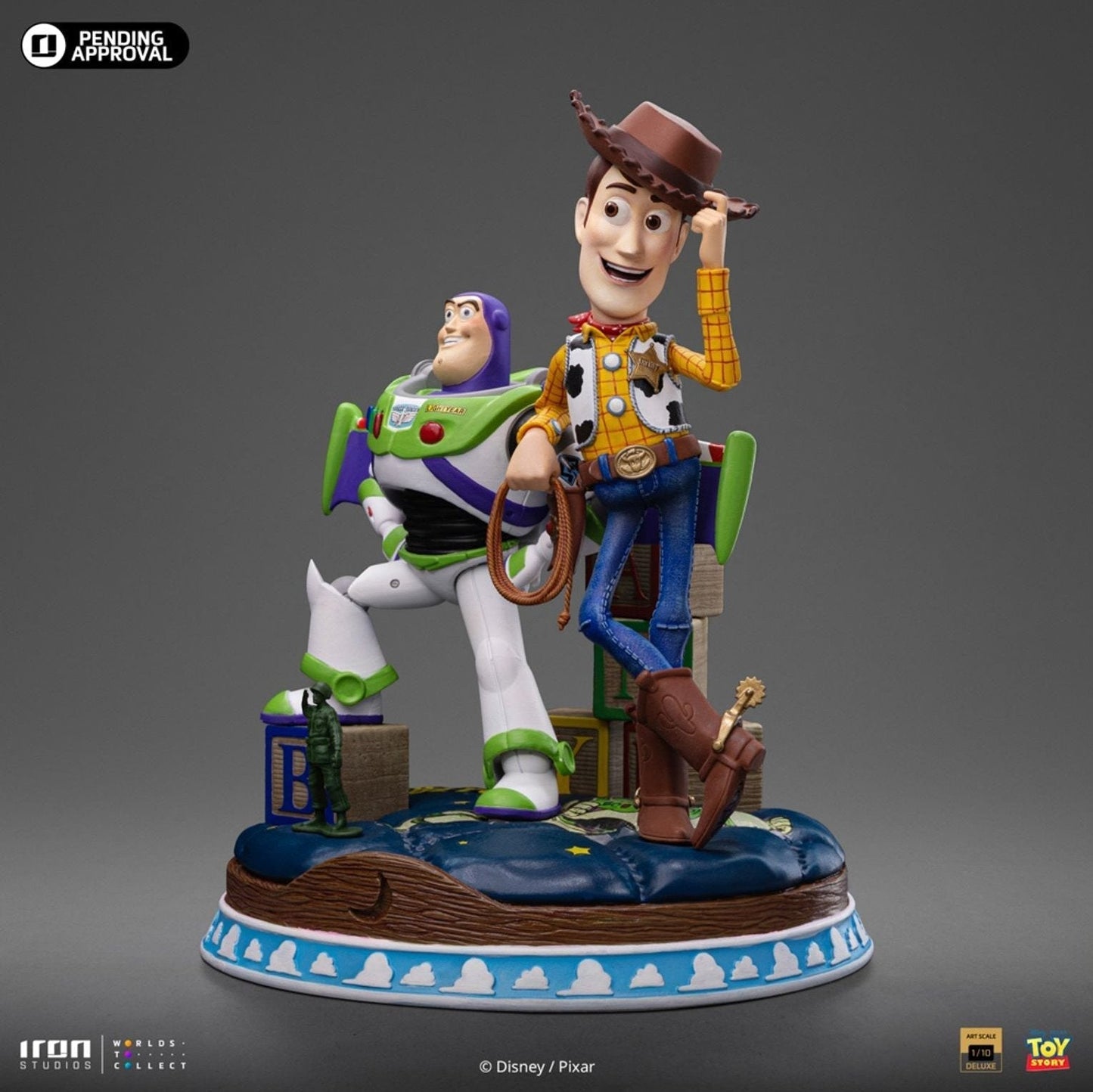 Buzz & Woody (Toy Story) Deluxe 1/10 Statue by Iron Studios