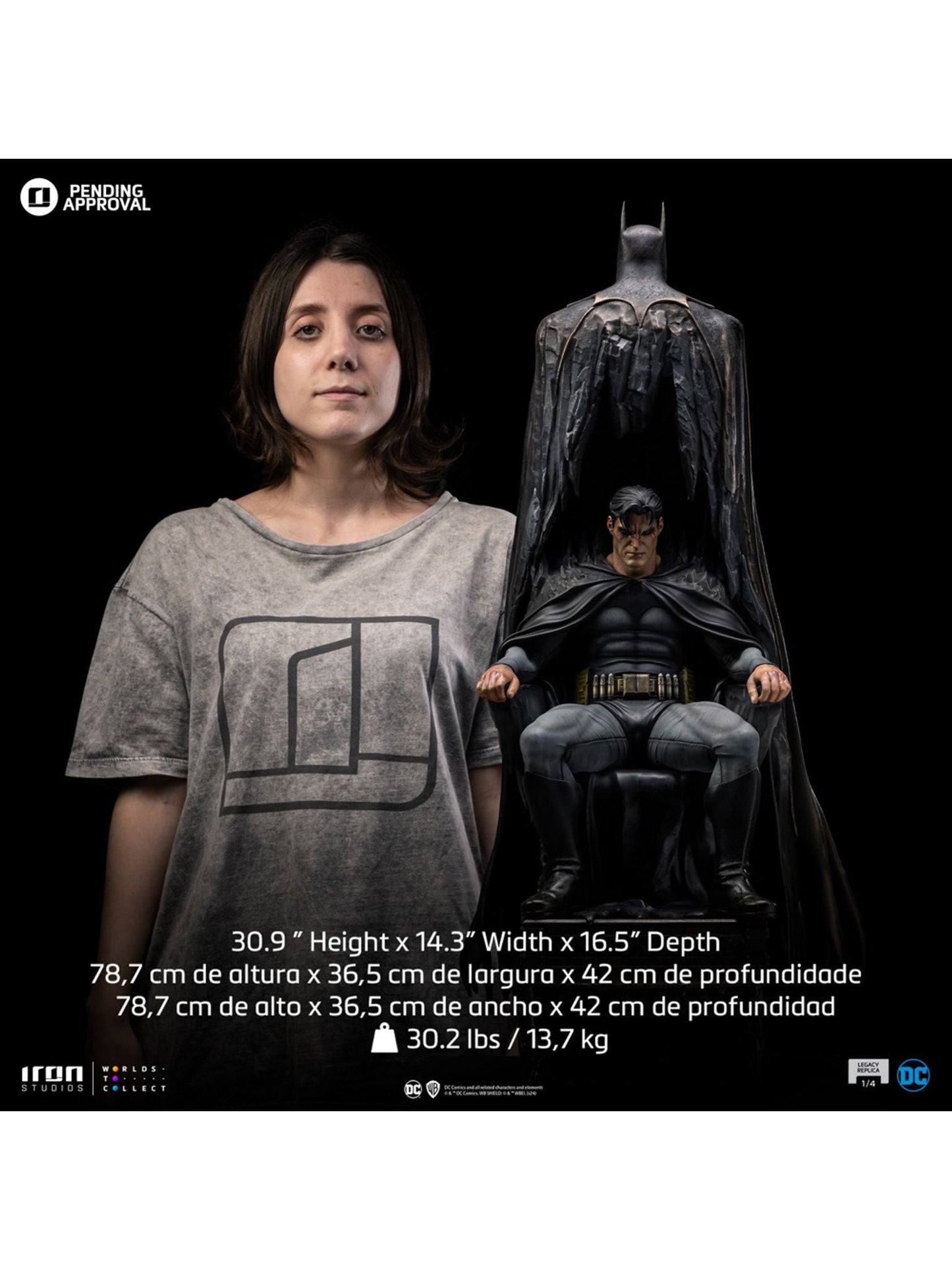 Batman Identity - Legacy Replica 1/4 Statue By Iron Studios
