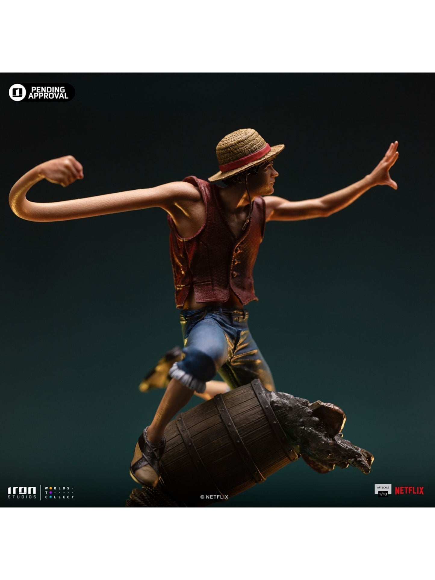 Luffy (One Piece) Art Scale 1/10  Statue by Iron Studios