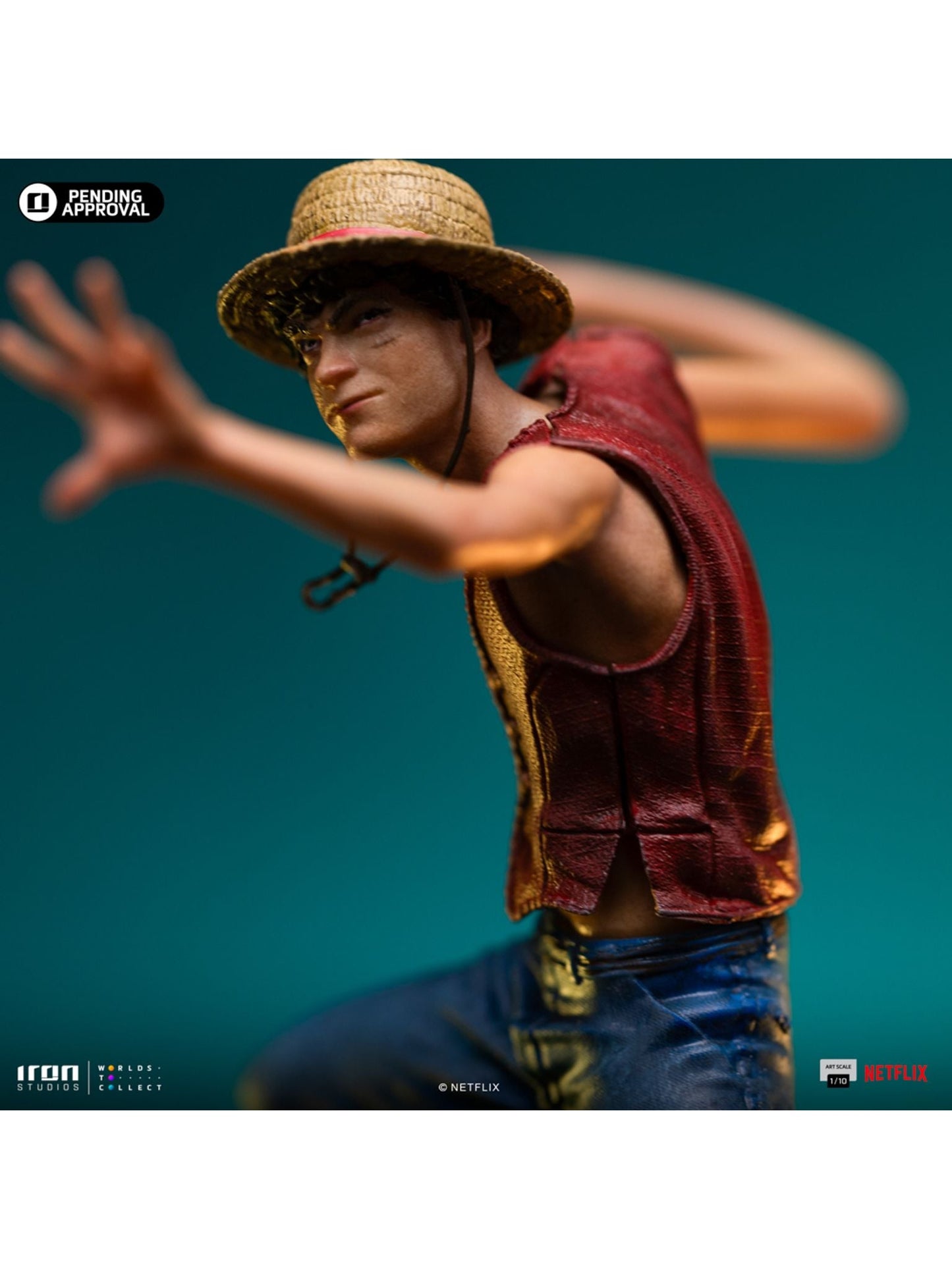 Luffy (One Piece) Art Scale 1/10  Statue by Iron Studios