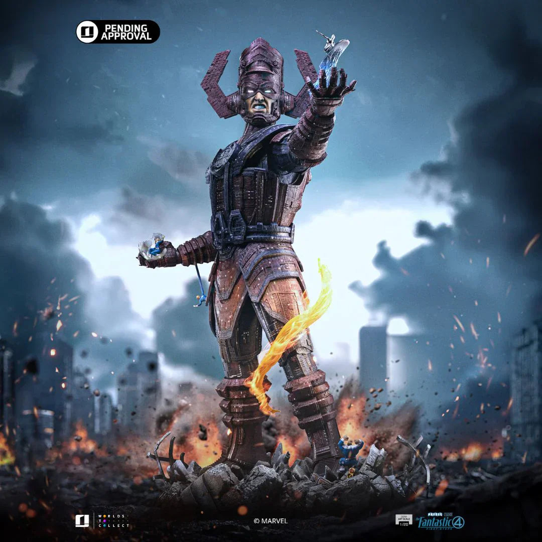 Fantastic Four Galactus Diorama Deluxe Demi Art Statue By Iron Studios