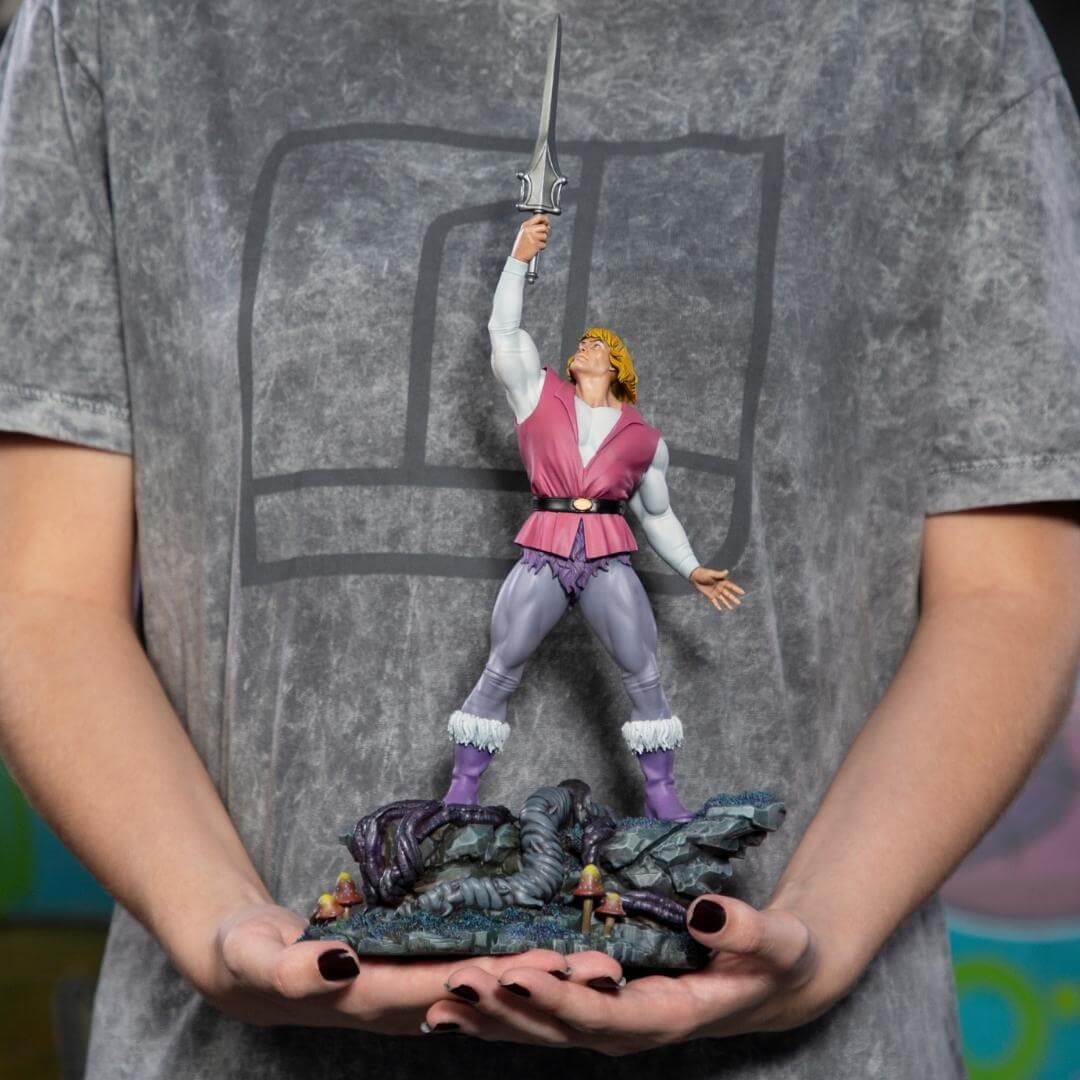 Prince Adam 1/10 He-Man Statue By Iron Studios