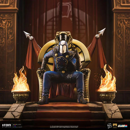 GIJOE Cobra Commander Statue By Iron Studios