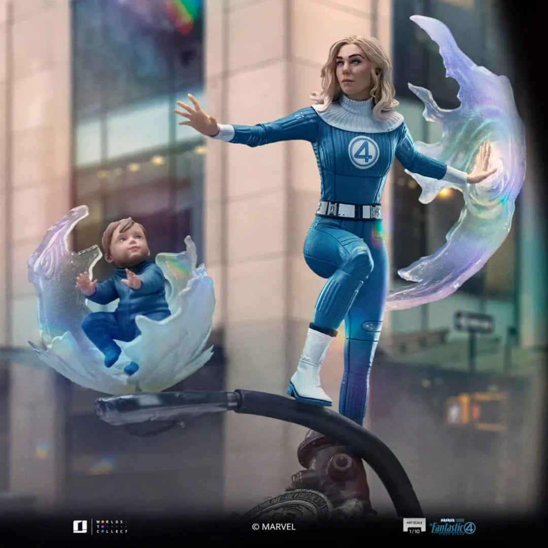 Invisible Woman Art Scale Statue By Iron Studios