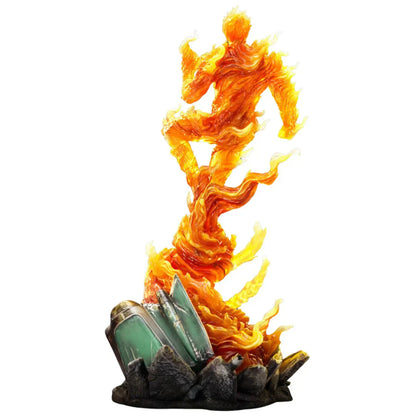Human Torch Art Scale Statue By Iron Studios