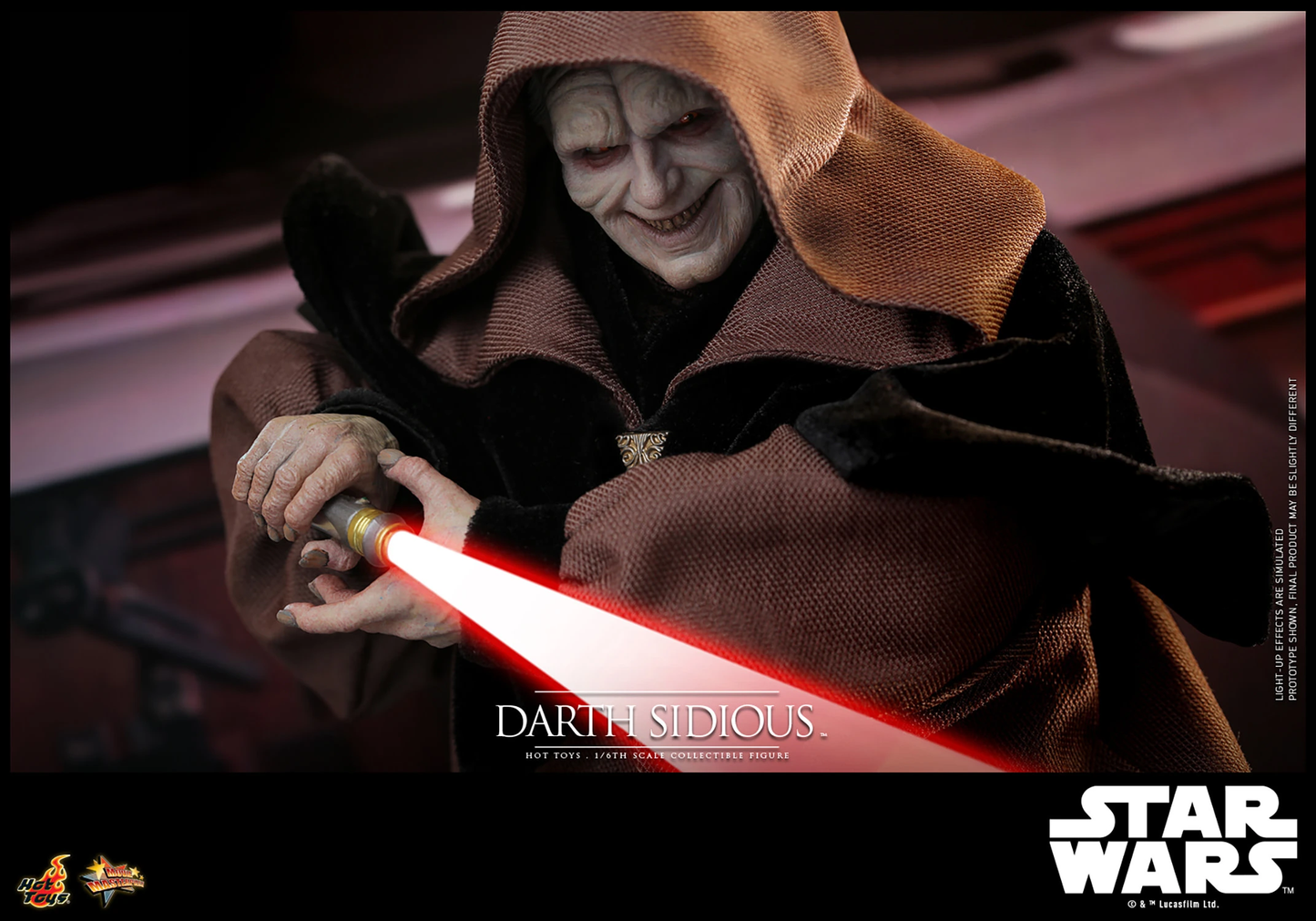 Darth Sidious Sixth Scale Figure by Hot Toys