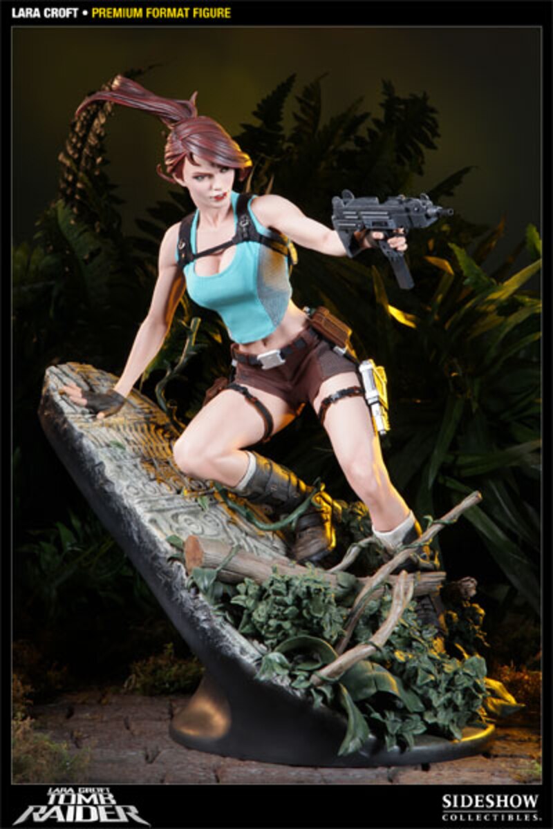 Lara Croft The Guardian of Light Statue by Sideshow Collectibles