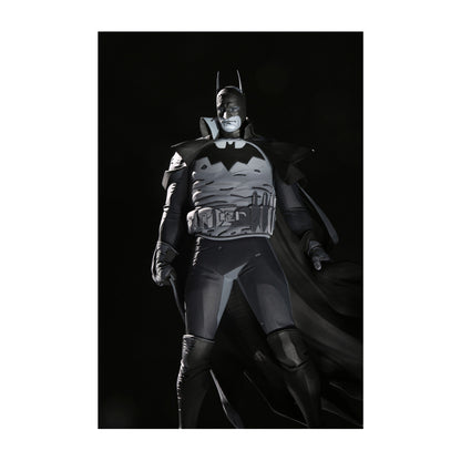 Batman Black & White: Batman by Mike Mignola 1:10 Resin Statue By Mcfarlane
