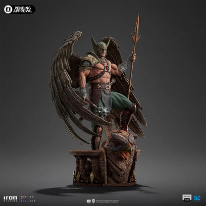 Hawkman 10th Anniversary Statue By Iron Studios