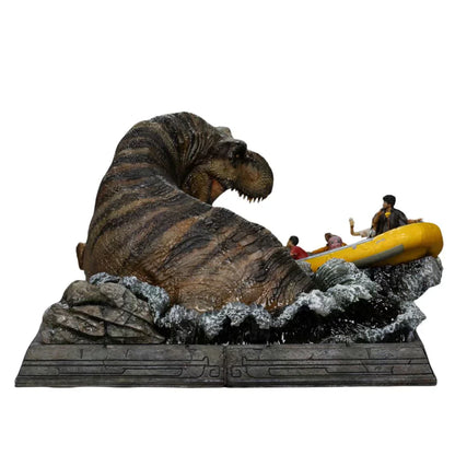 T-Rex River Attack Demi Art Scale Statue By Iron Studios