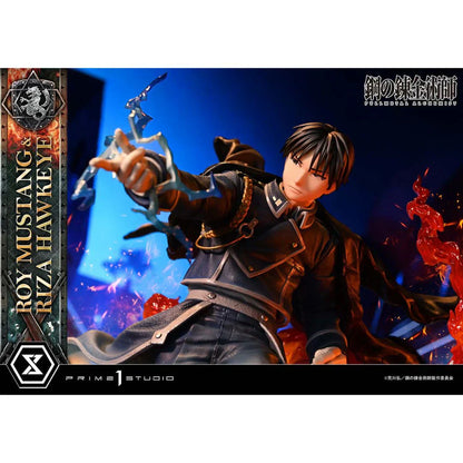 Fullmetal Alchemist Roy Mustang & Riza Hawkeye Dx Regular Version statue By Prime1 Studio