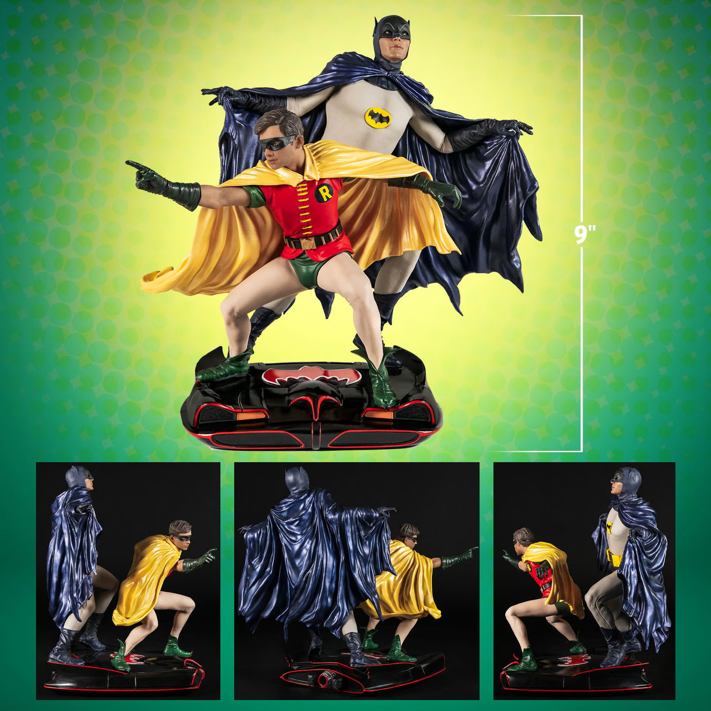 Batman and Robin Diorama by PureArts