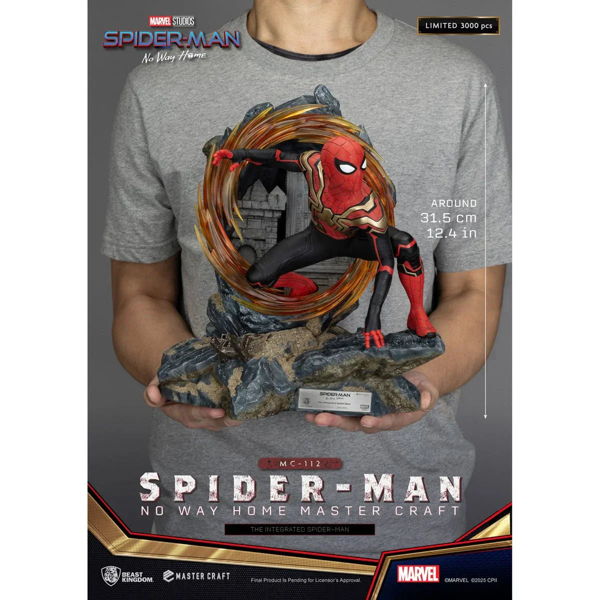 Spider-Man: No Way Home The Integrated Spider-Man MC-112 Master Craft Statue