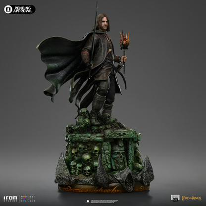 Aragorn Unleashed Statue by Iron Studios