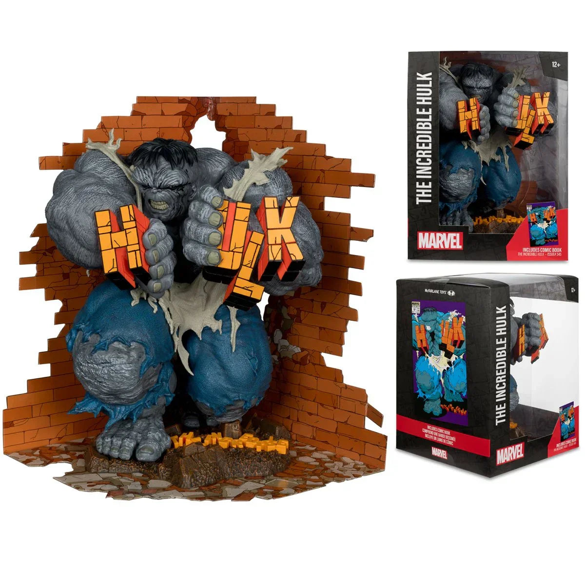 The Incredible Hulk #345 1:6 Scale Posed Figure with Scene