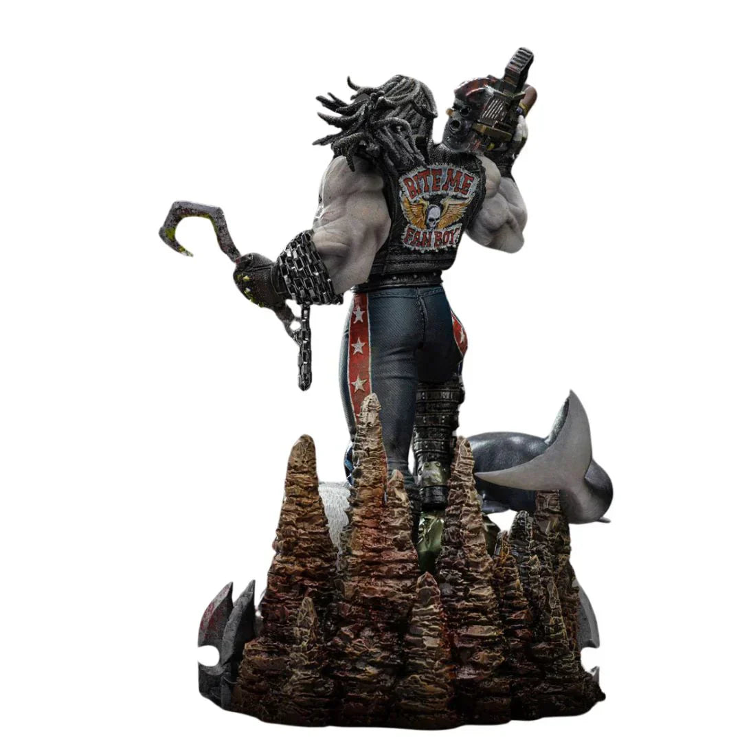 Lobo Unleashed Art Statue By Iron Studios