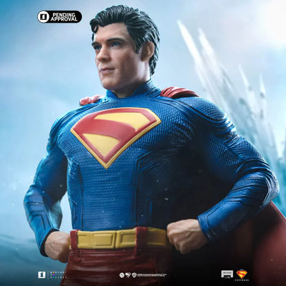 Superman & Krypto Art Scale Statue By Iron Studios